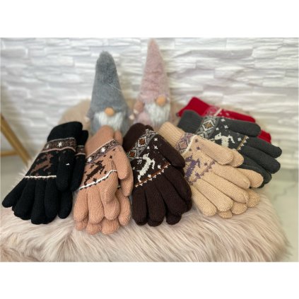 Rukavice Deer (Barva Béžová)