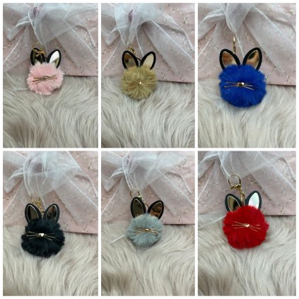 Přívěsek Bunny (Barva Černá)