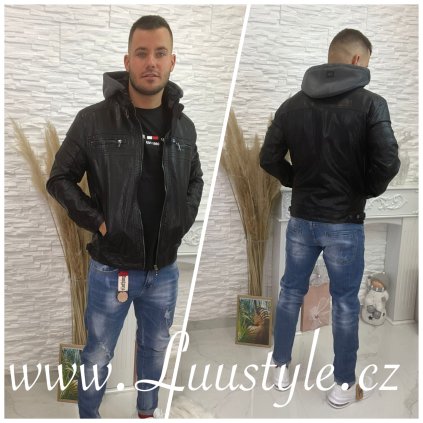 Pánská bunda Shane (Barva Černá, Velikost M)