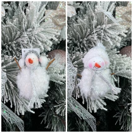 Ozdoba Sněhulák (Barva A1)