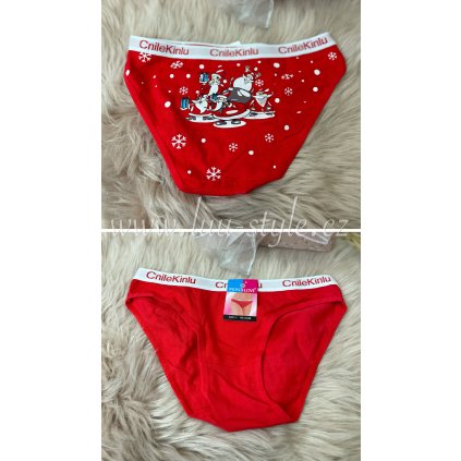 Kalhotky Cnile (Barva Červená, Velikost L)