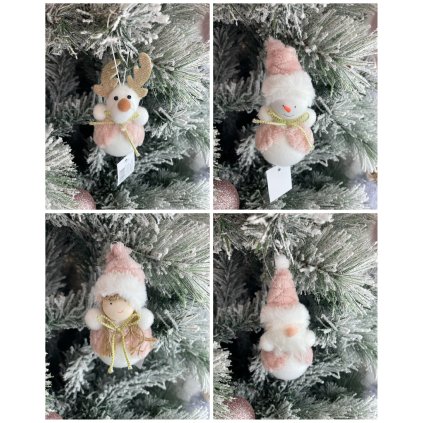 Závěsná dekorace VÁNOCE (Barva Panenka)