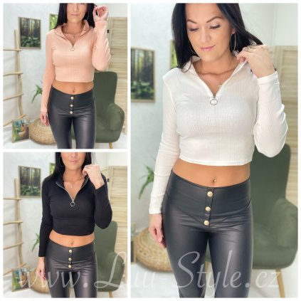 Crop Top SIE (Barva Bílá, Velikost S/M)