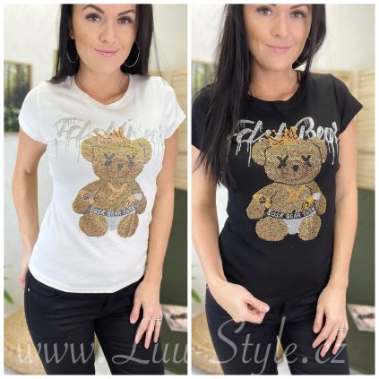 Tričko BEARS (Barva Bílá, Velikost UNI)