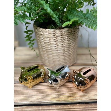 Pokladnička prasátko (Barva Měděná)