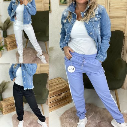 Tepláky Gizella (Barva Bílá, Velikost M/L)