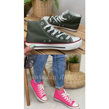 Tenisky GWEEN (Barva Khaki, Velikost 36)