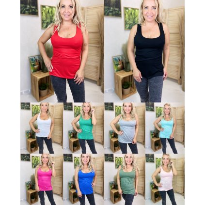 Tílko Kendal-XL (Barva Bílá, Velikost UNI)