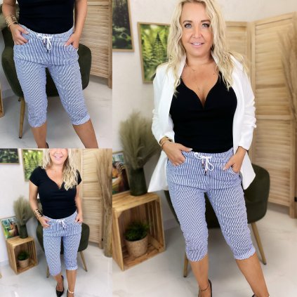 Kraťase Cassy (Barva Bílá/Modrá, Velikost UNI)