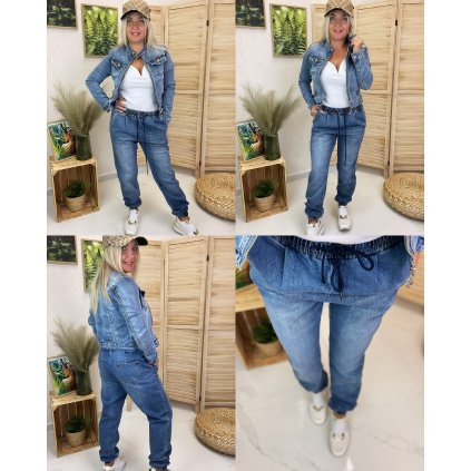 Jeans Malachia (Barva Modrá, Velikost S)