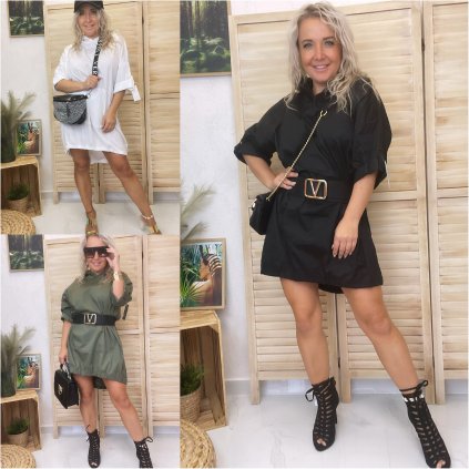 Šaty FALON (Barva Bílá, Velikost UNI)