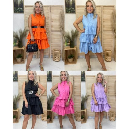 Šaty JELLYS (Barva Černá, Velikost UNI)