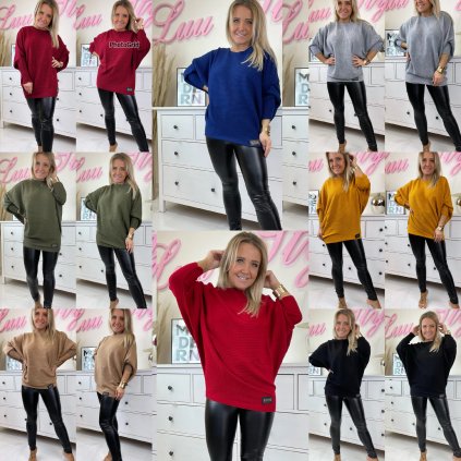 Svetr Juditha (Barva Černá, Velikost UNI)