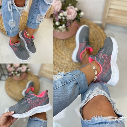 Tenisky Shadou (Barva Šedá, Velikost 36)