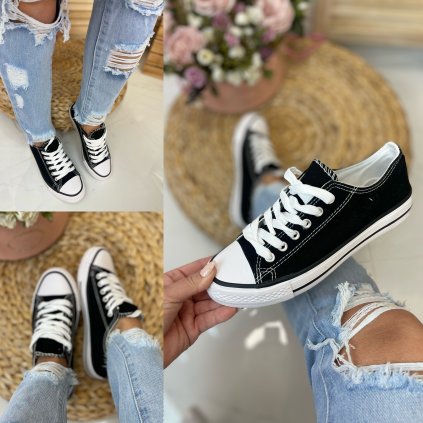 Tenisky Hallan (Barva Černá, Velikost 36)