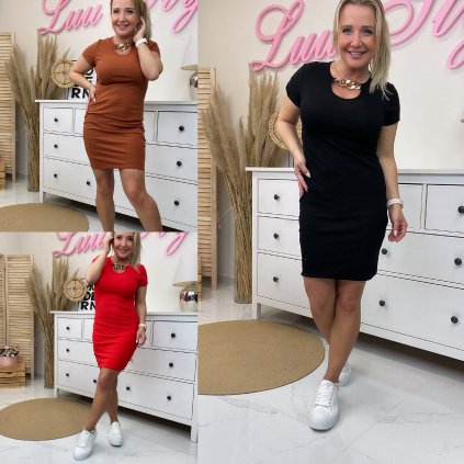 Šaty Brady (Barva Černá, Velikost S/M)