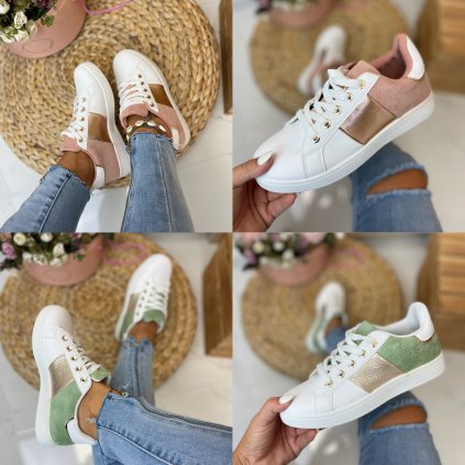 Tenisky Sika (Barva Růžová, Velikost 36)