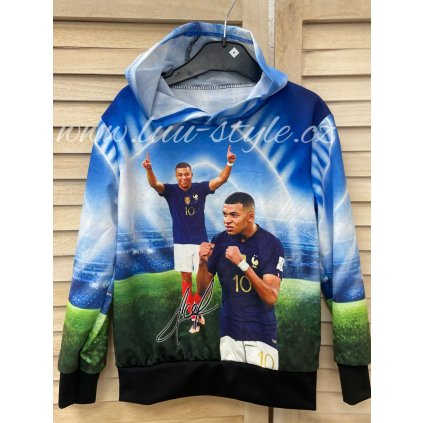 Mikina EmB 4 - 14 let (Barva Modrá, Velikost 4)