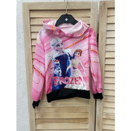 Mikina Froz   4 - 14 let (Barva Růžová, Velikost 4)