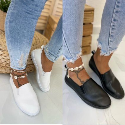 Slip-on Froma (Barva Bílá, Velikost 36)