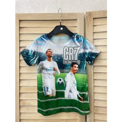 Tričko Ron 4 - 14 let (Barva Zelená, Velikost 4)