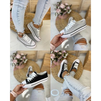 Tenisky Manuela (Barva Černá, Velikost 36)