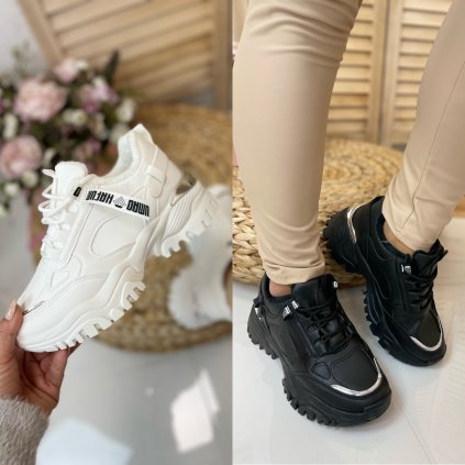 Zateplené tenisky Beinga (Barva Bílá, Velikost 36)