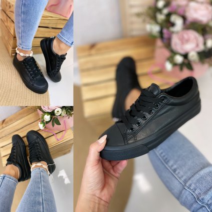 Tenisky Chloa (Barva Černá, Velikost 36)