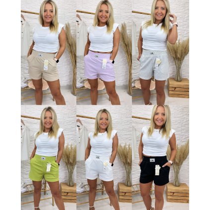 Kraťase Melody (Barva Bílá, Velikost M)