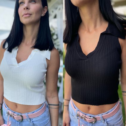 Top Bianca (Barva Bílá, Velikost UNI)