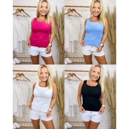 Tílko Helena (Barva Bílá, Velikost S)