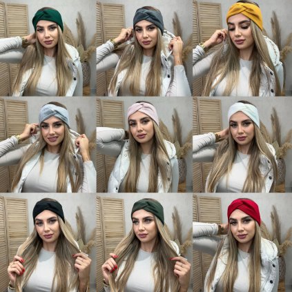 Čelenka Zoya (Barva Bílá)