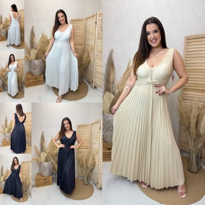 Plesové šaty Justin (Barva Bílá, Velikost UNI)