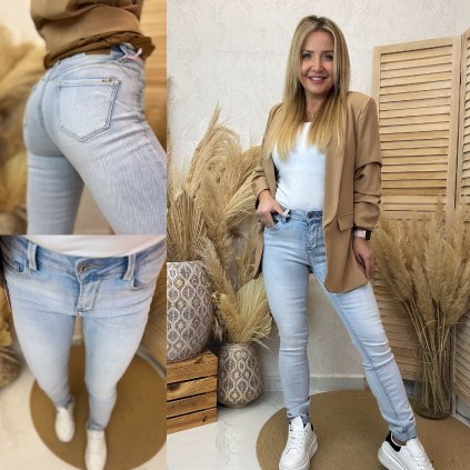 Džíny Aimy (Barva Modrá, Velikost Xl)