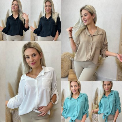 Košile Colina (Barva Bílá, Velikost UNI)