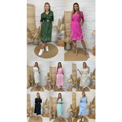 Šaty Maris (Barva Béžová, Velikost UNI)