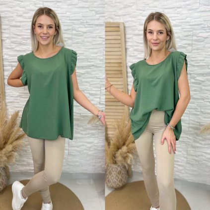 Halenka Dustin (Barva Zelená, Velikost UNI)