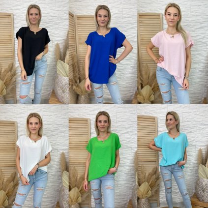 Halenka Abrams (Barva Bílá, Velikost L/XL)