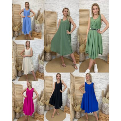 Šaty Bradley (Barva Béžová, Velikost XL/2XL)