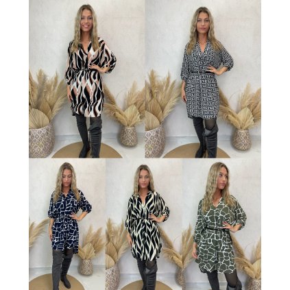 Košilové šaty Martines