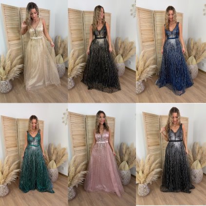 Plesové šaty Kamyn