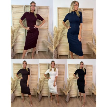 Svetrové šaty Chinet