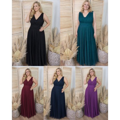 Plesové šaty Nifet XL