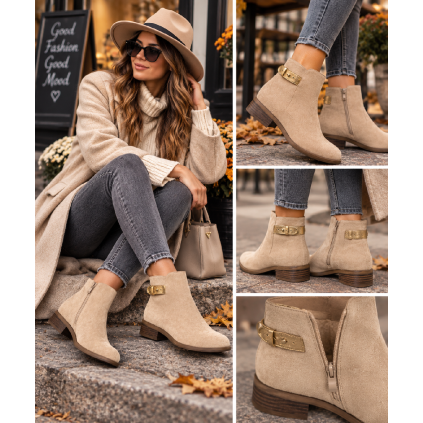 Boty Beige
