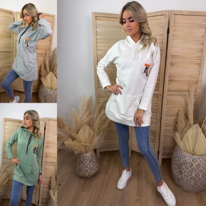 Mikinové šaty Elyn