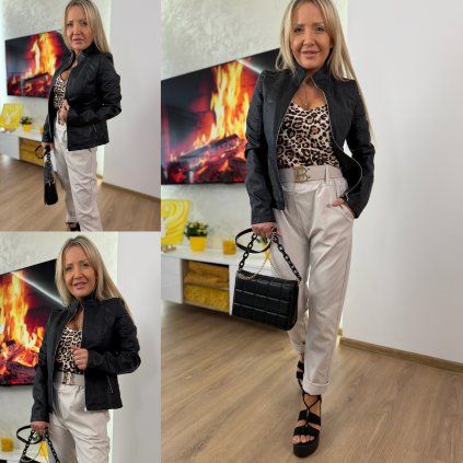 Kožená bunda Tripsie