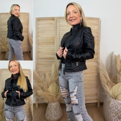 Kožená bunda Noemi