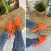 Slip-on Peace (Barva Neon oranžová, Velikost 36)