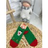 Dětské ponožky Merry christmas (Barva A1, Velikost 26-29)
