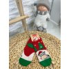 Dětské ponožky Merry christmas (Barva A1, Velikost 26-29)